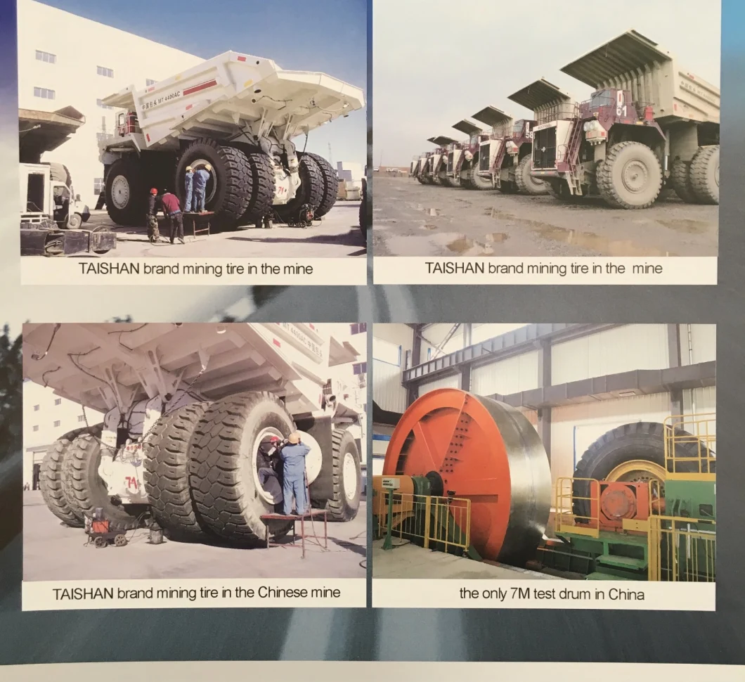 2400-49 2700-49 Taishan Brand OTR Giant Tyre for Mine and Quarry