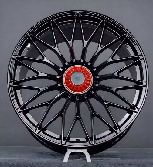 Jantes de pièces automobiles de 15 pouces jantes en aluminium jantes en alliage d'argent pour BBS