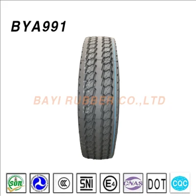 Marque Bayi, marque Bycross, marque Ansu, marque Wonderland, prix de gros d'usine en Chine, pneu de camion léger radial tout en acier, pneu de bus